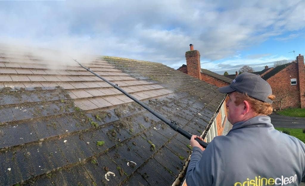 Roof Cleaning example 1